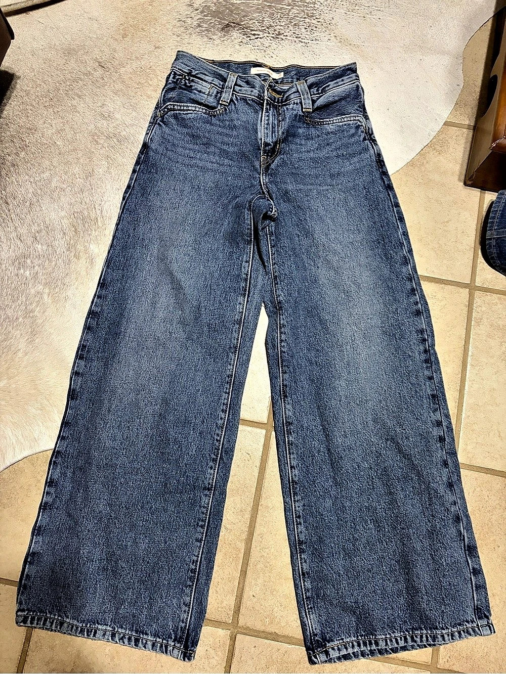 Levi’s '94 Baggy Wide Leg Wide Leg Jeans in Blue Waist 25